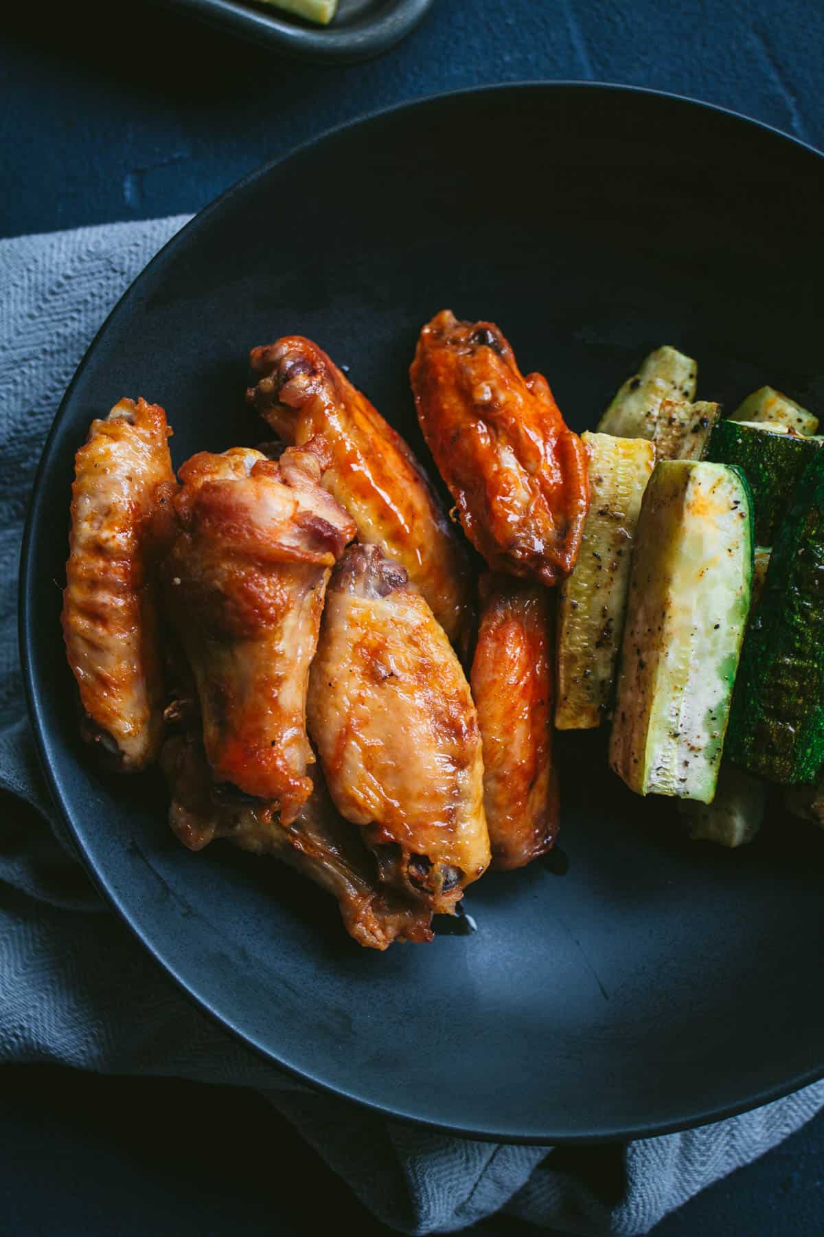 Keto Wings and Fries