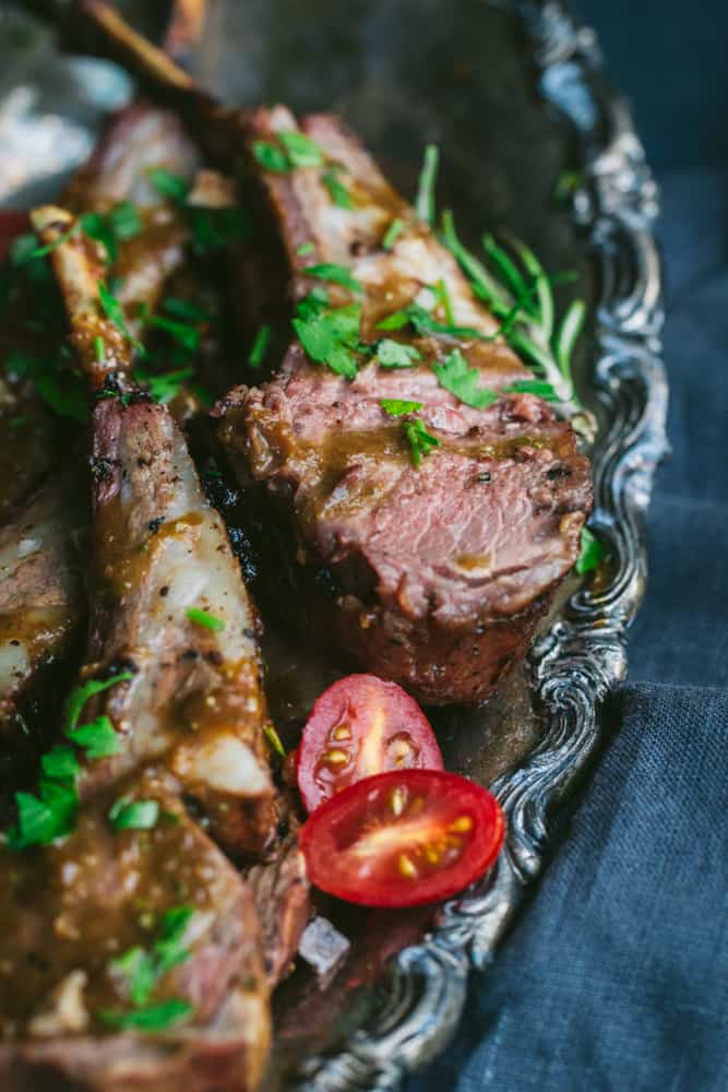 Grilled Greek Style Lamb Chops - The Genetic Chef