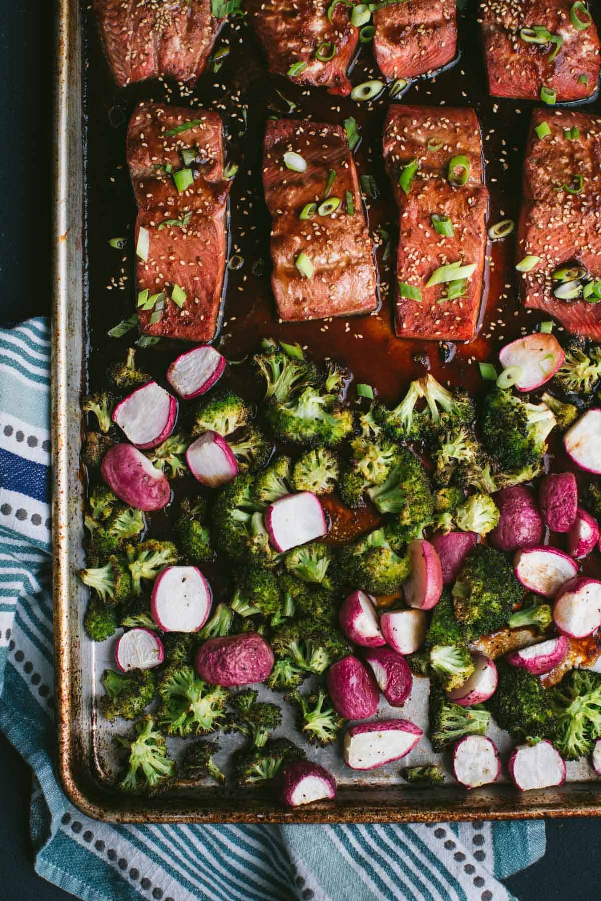 Salmon Sheet Pan Meal