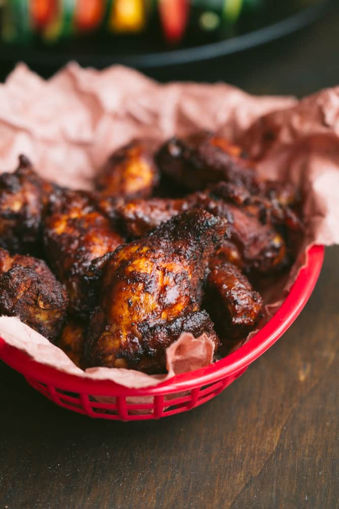 The Best Keto BBQ Bourbon Smoked Wings