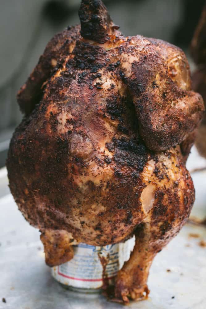 Keto Beer Can Chicken