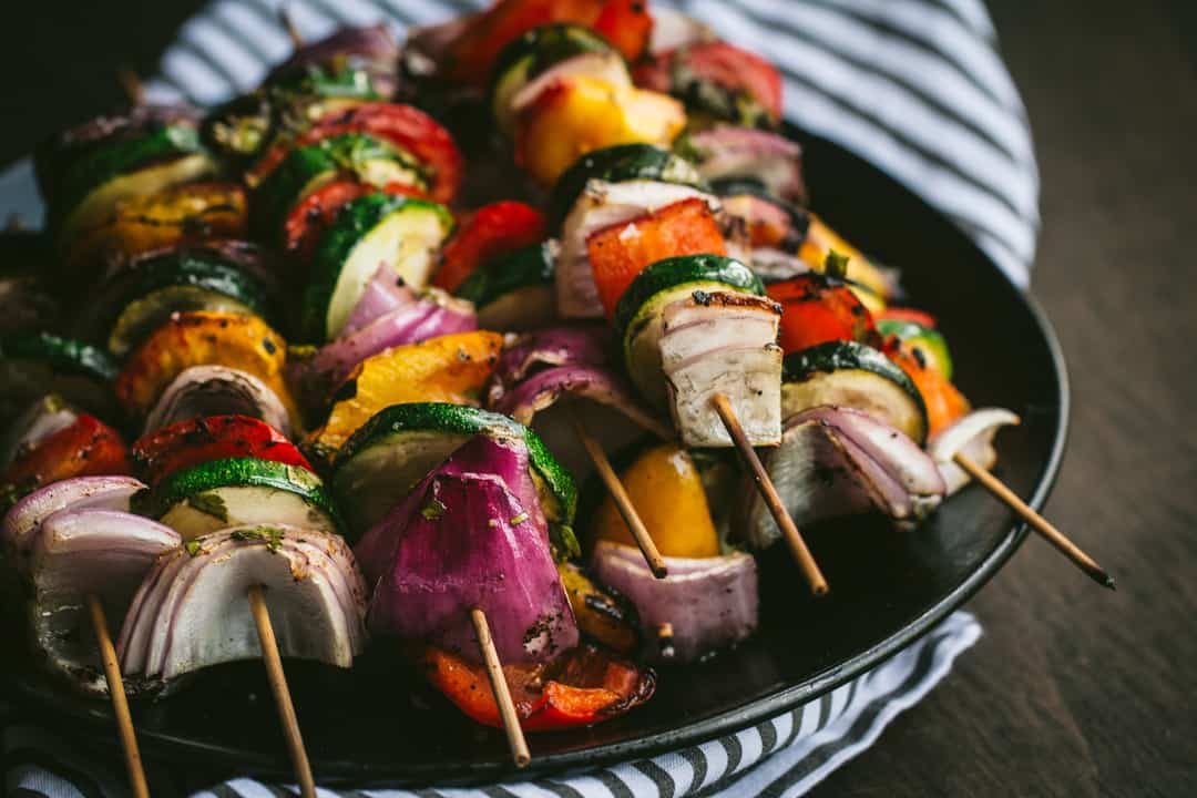 Keto Veggie Skewers