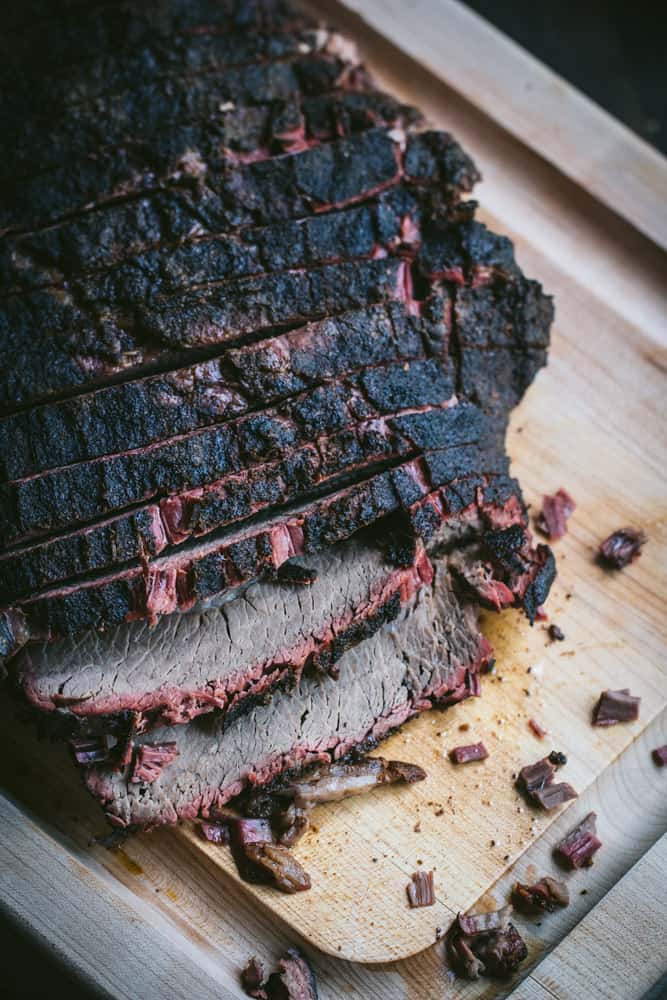 sliced brisket