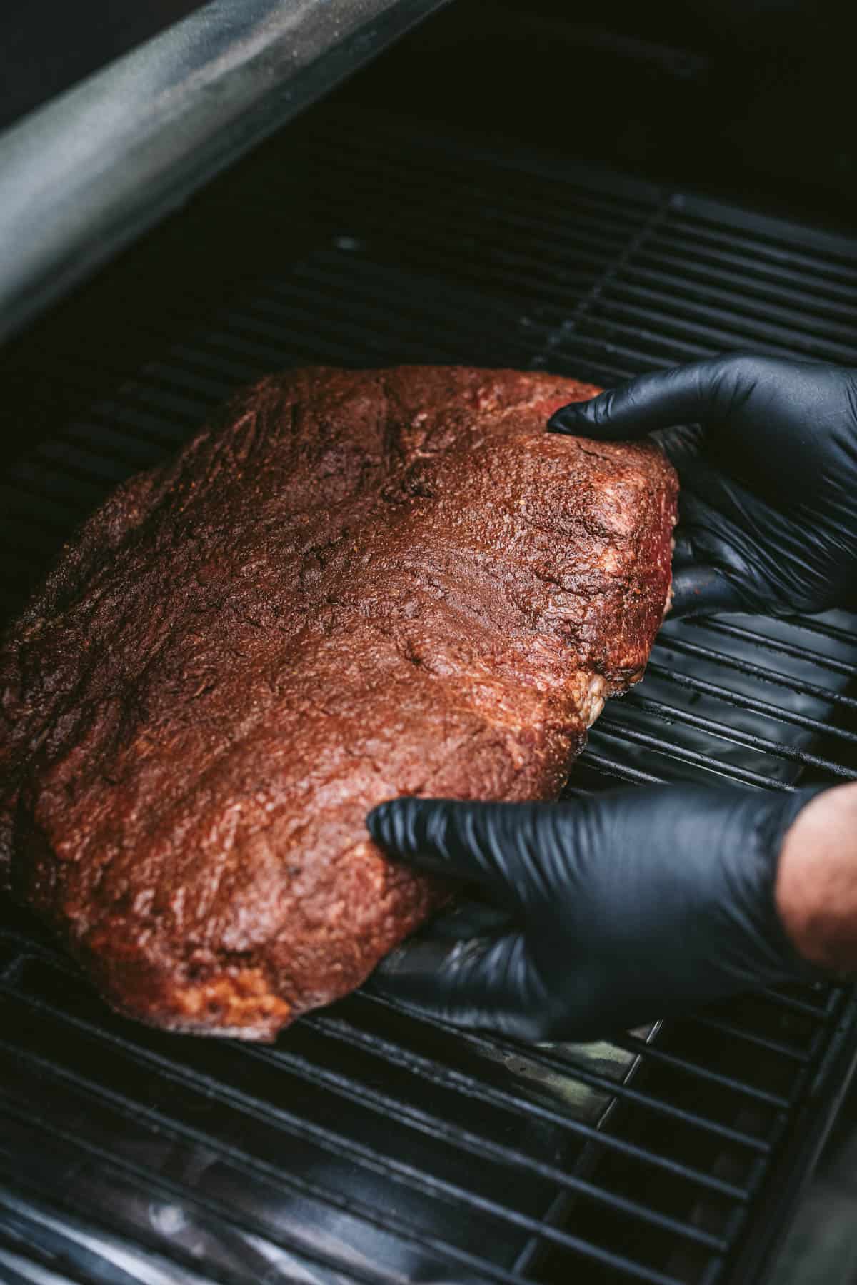 brisket on traeger grill