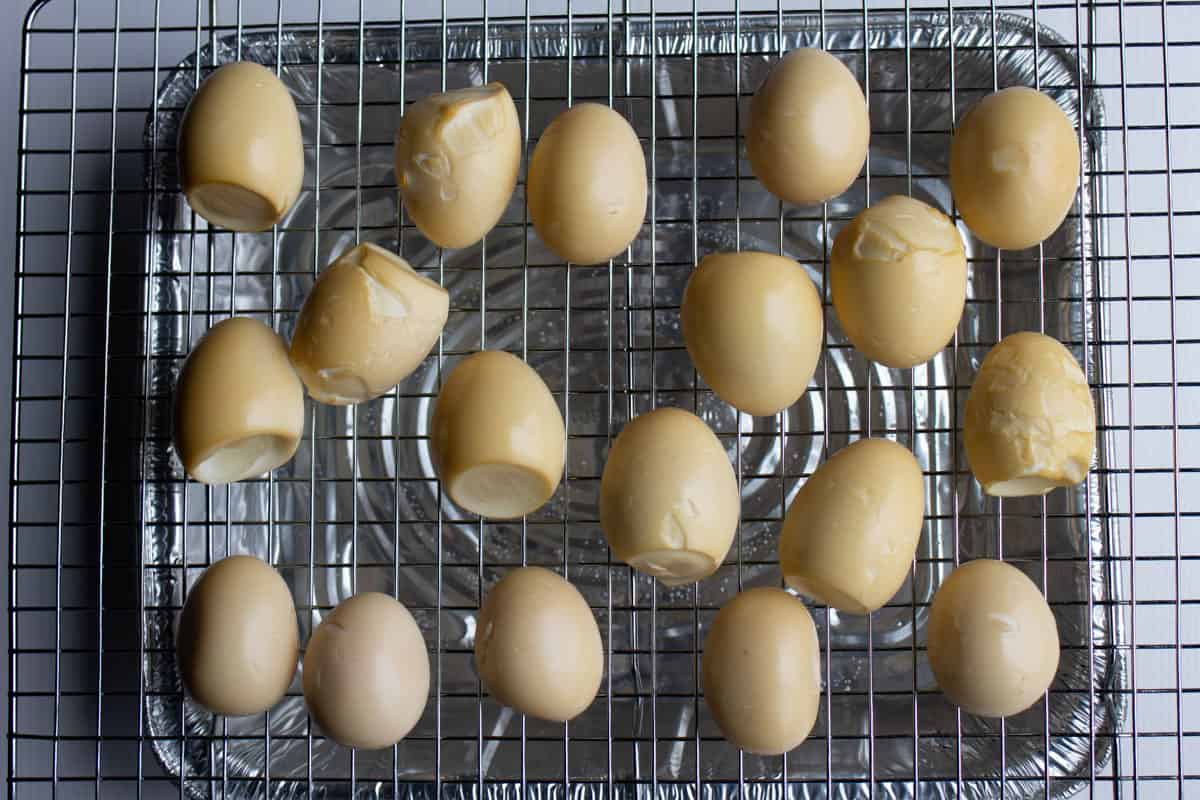 Smoked Eggs