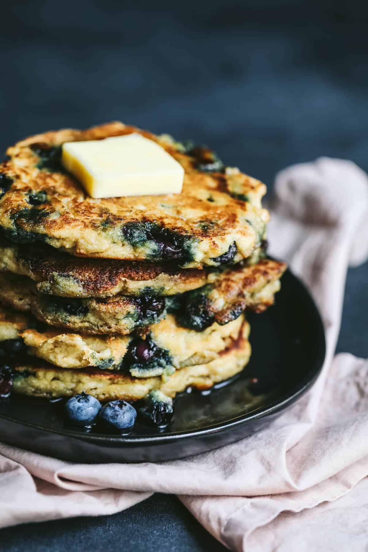 blueberry pancakes 