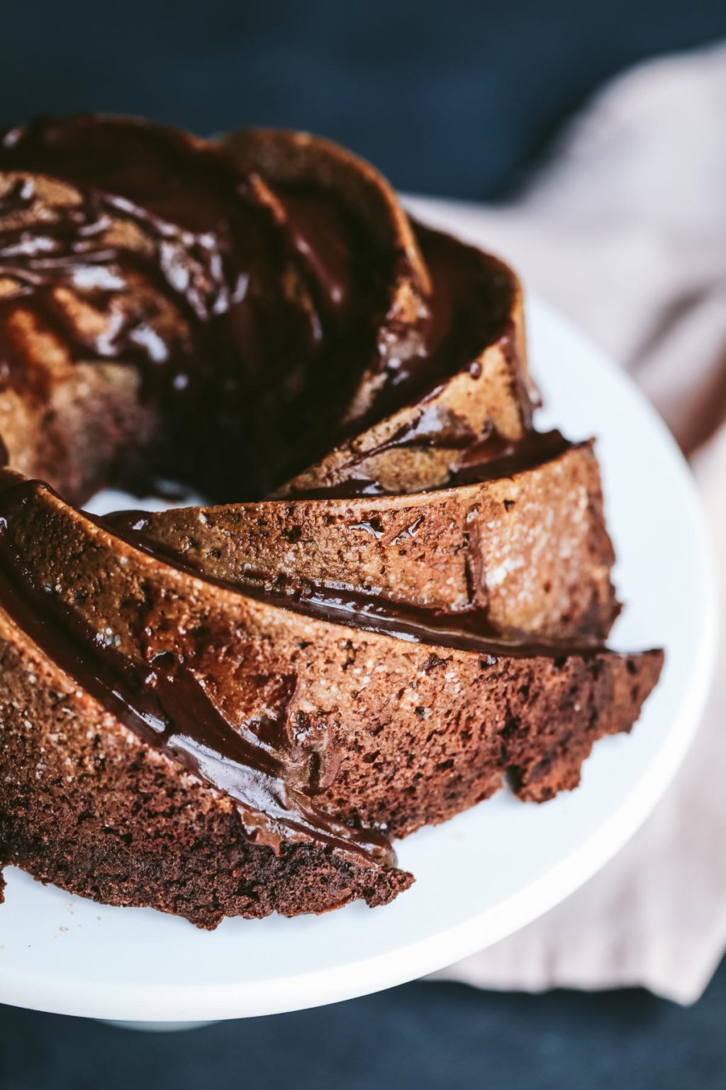 Clean Keto Chocolate Zucchini Cake