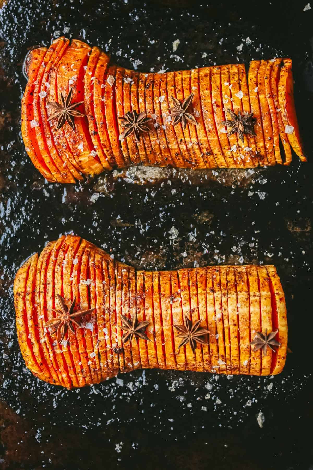 roasted clean keto butternut squash