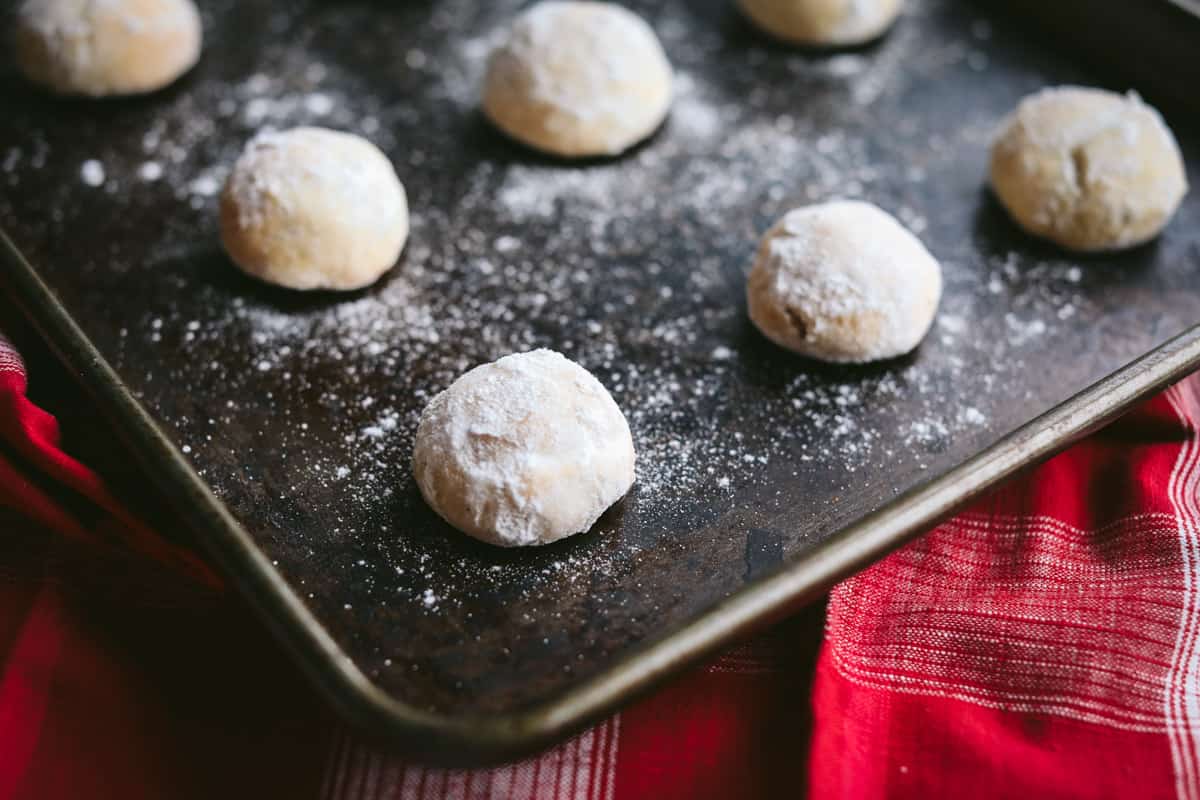 Clean Keto Snowball Cookies