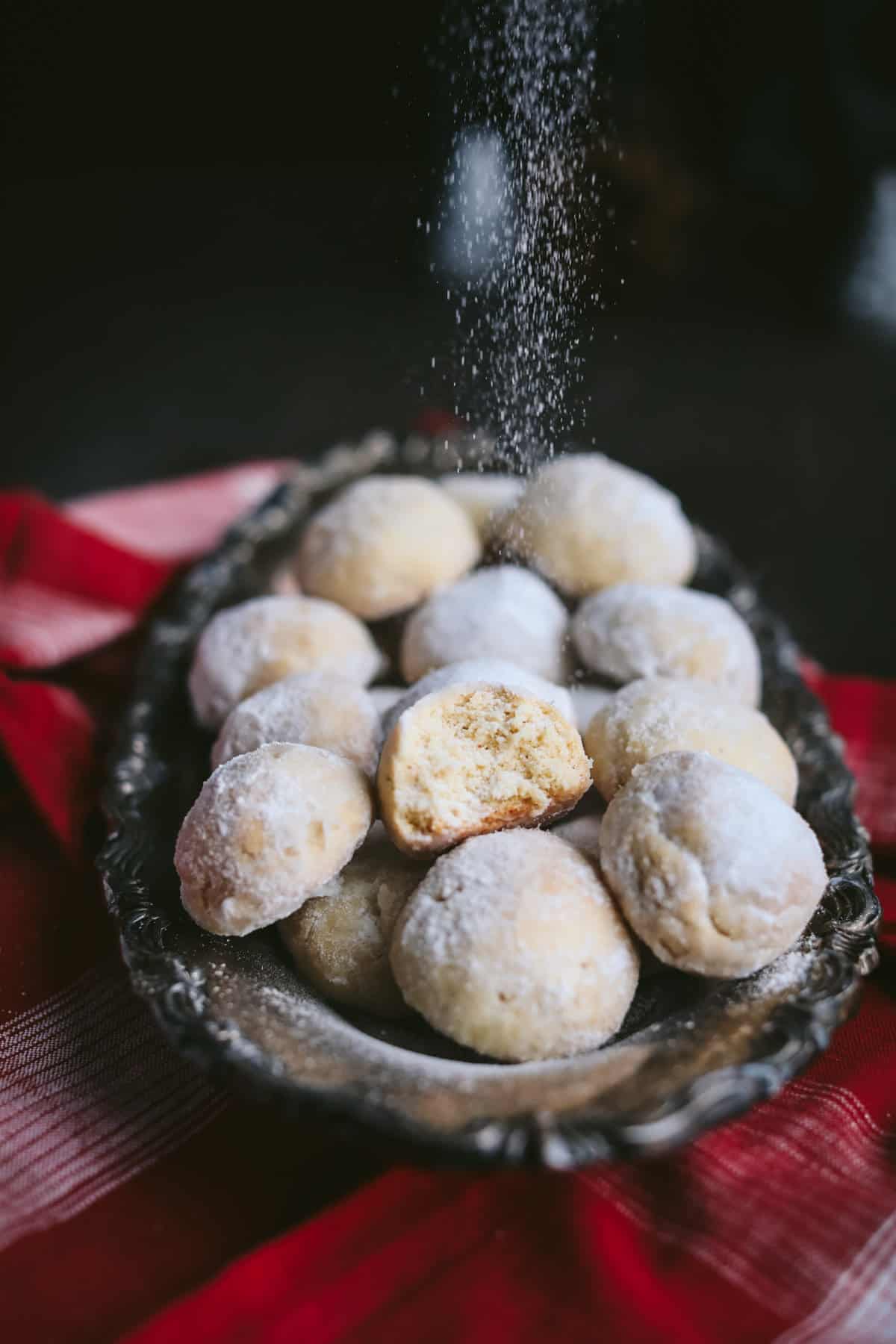 Clean Keto Snowball Cookies