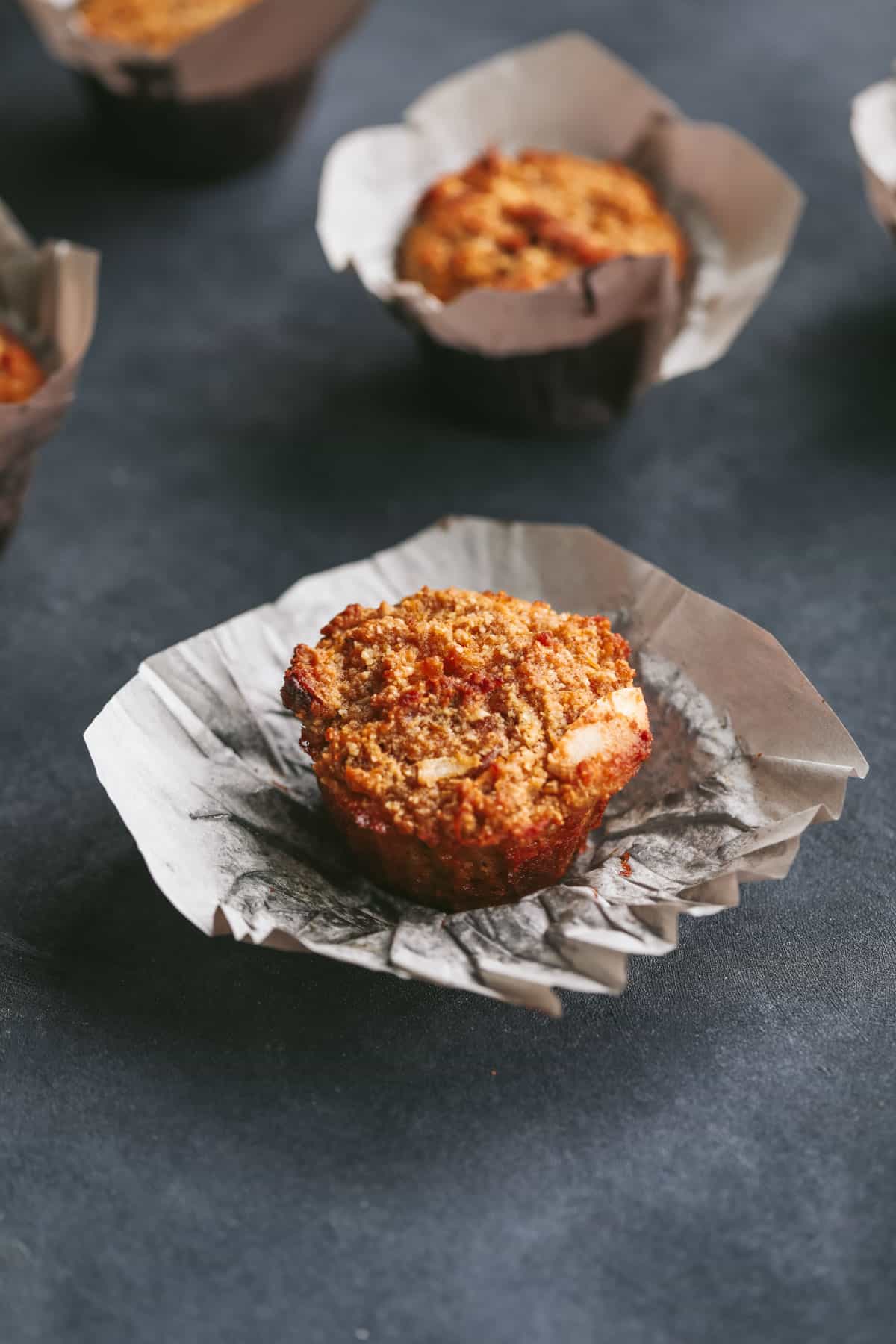 clean keto butternut squash coconut muffins