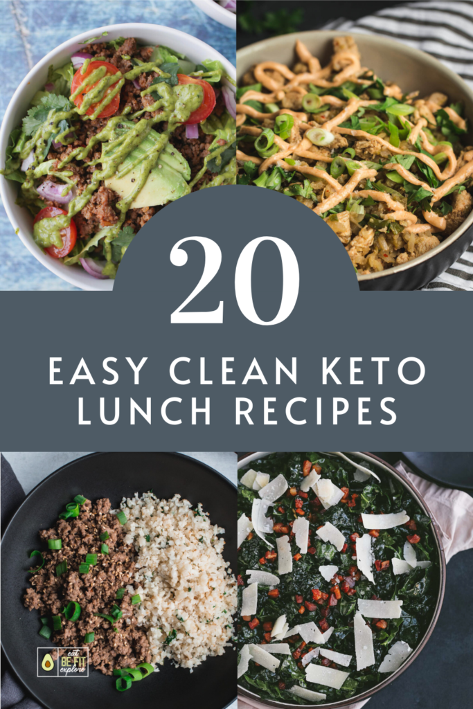The Best Easy Clean Keto Lunch Recipes