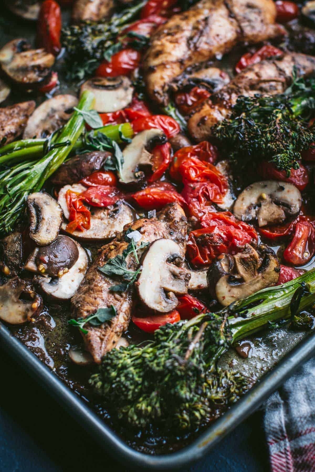 Balsamic Chicken and Veggies