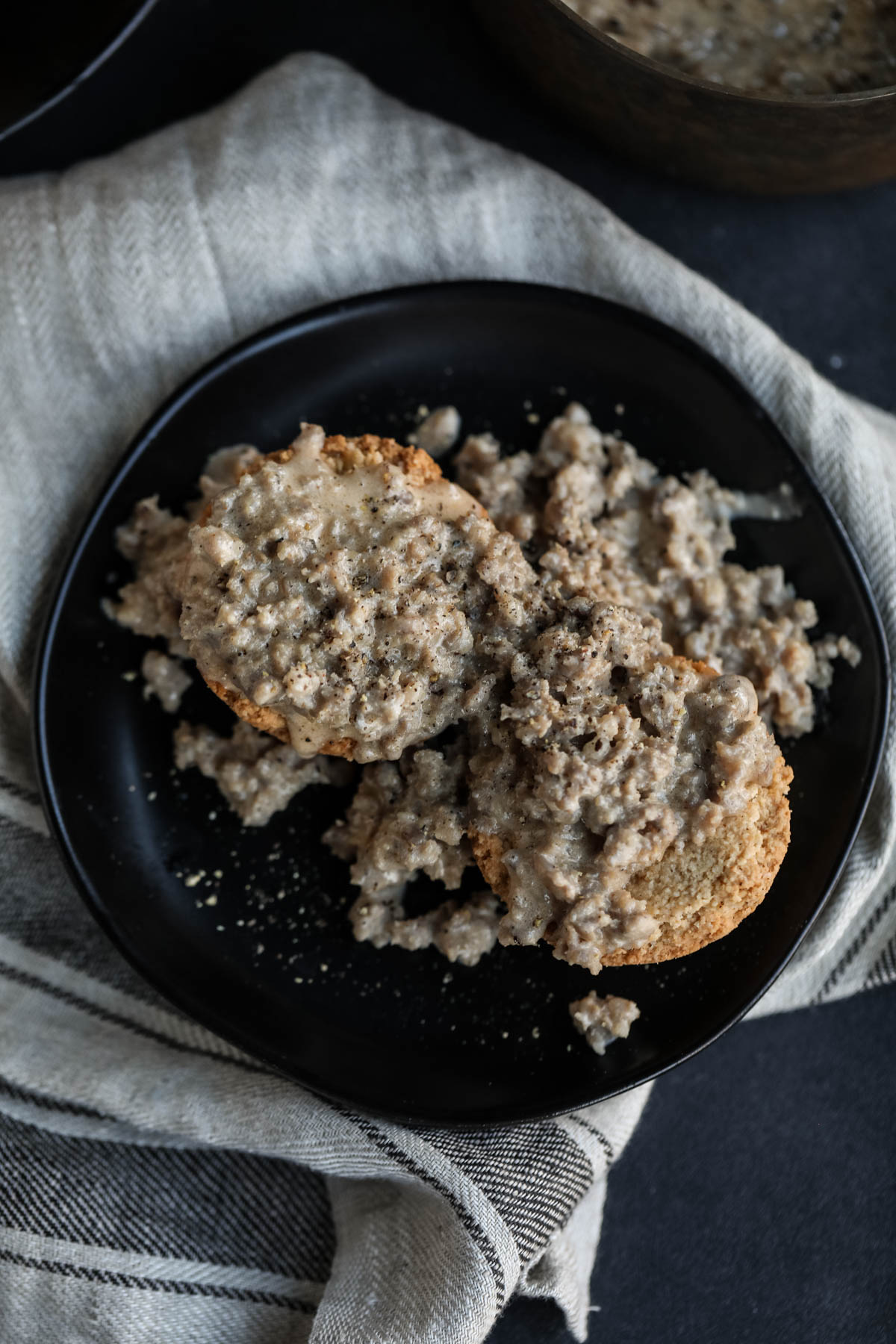 keto gravy with sausage