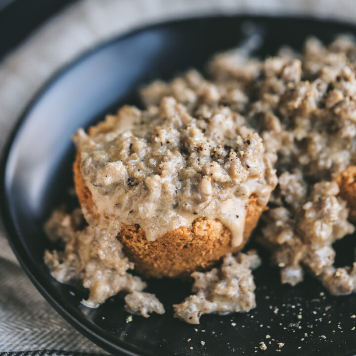 Keto Biscuits and Gravy