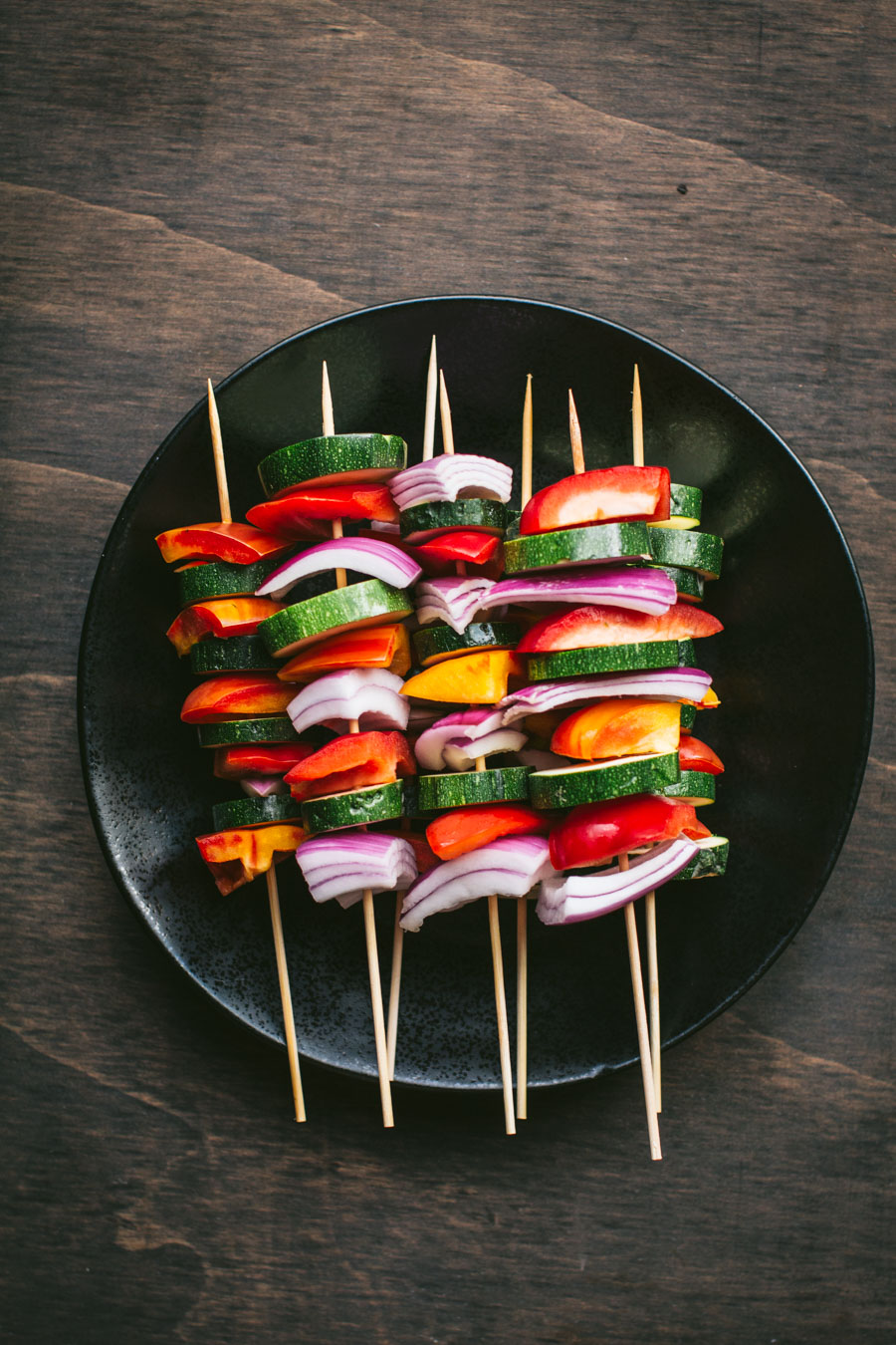 veggies on the stick